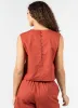 S/Less Linen Blend Top sold by C’est Moi