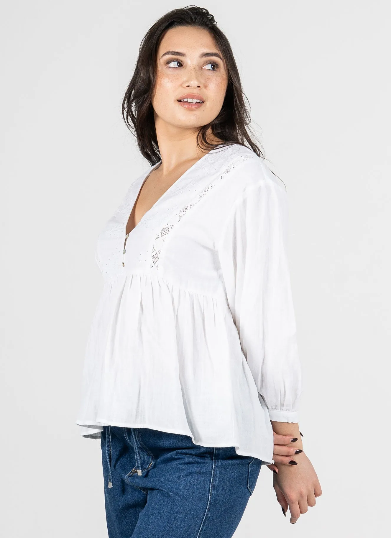 L/S Boho Blouse sold by C’est Moi product image thumbnail 2