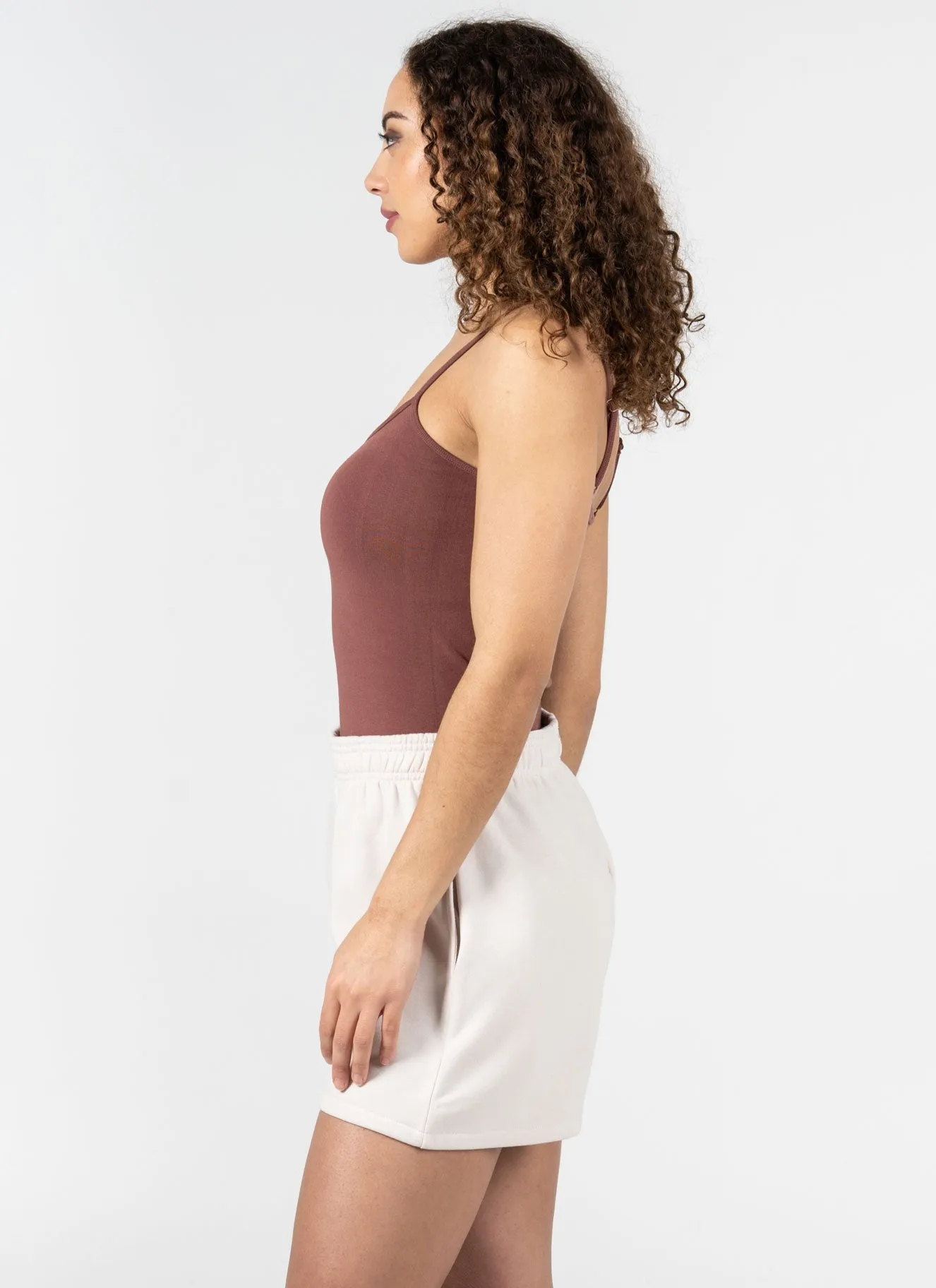 Recycled Poly/Cotton Fleece Mid Short sold by C’est Moi product image thumbnail 5