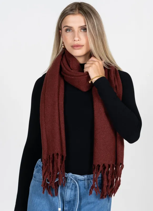 Solid Blanket Scarf sold by C’est Moi