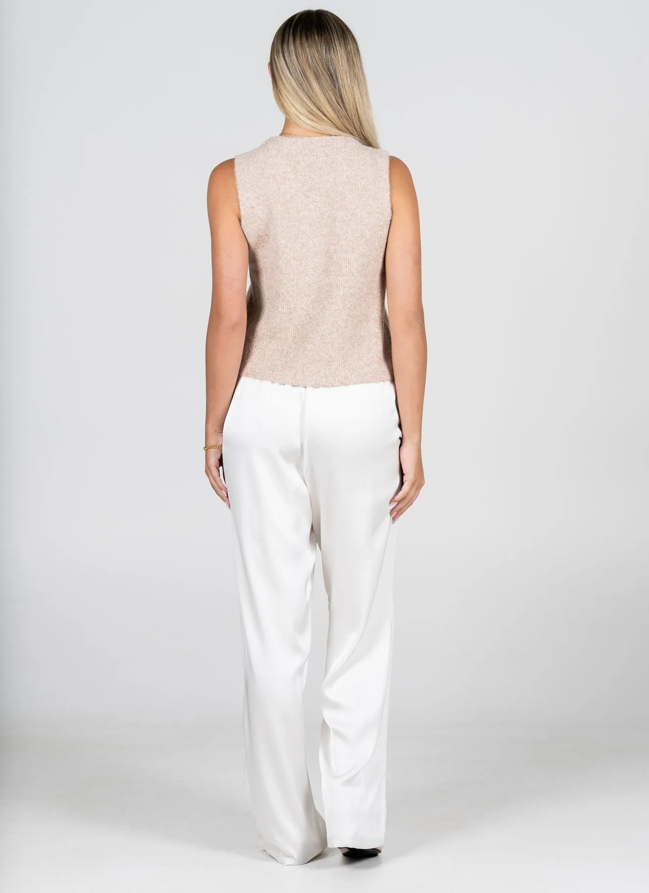 Satin Straight Leg Pant sold by C’est Moi product image thumbnail 4