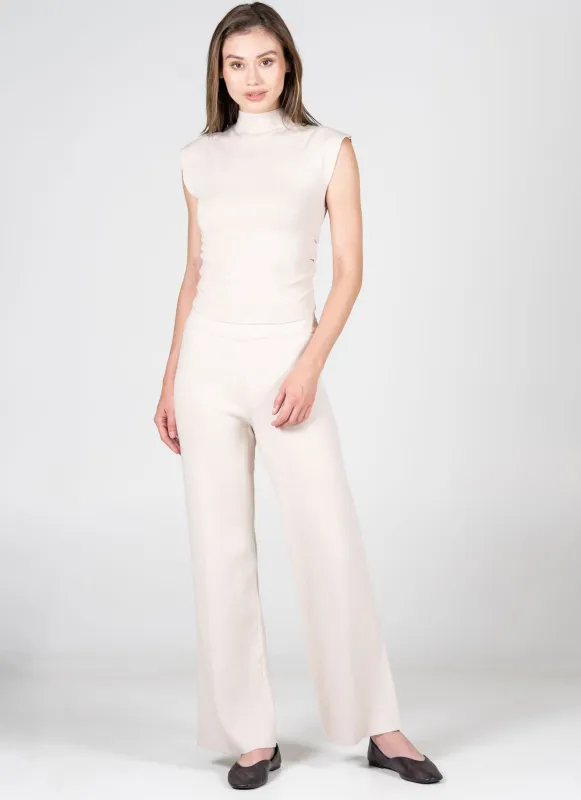 Viscose Blend Knit Wide Leg Pant sold by C’est Moi