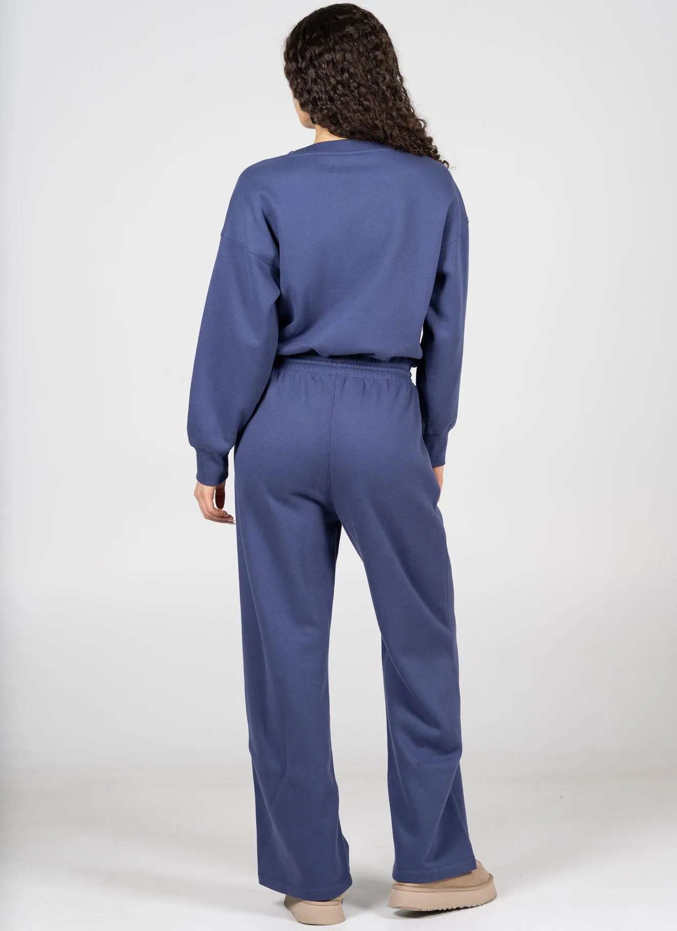 Recycled Poly/Cotton Fleece Jumpsuit sold by C’est Moi product image thumbnail 5