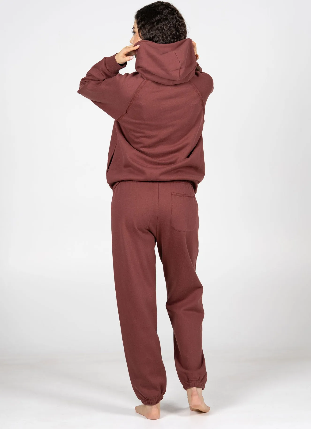 Recycled Poly/Cotton Fleece Jogger Pant sold by C’est Moi product image thumbnail 4