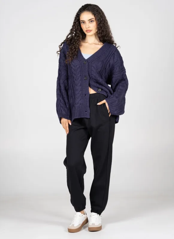 Recycled Poly/Cotton Fleece Jogger Pant sold by C’est Moi