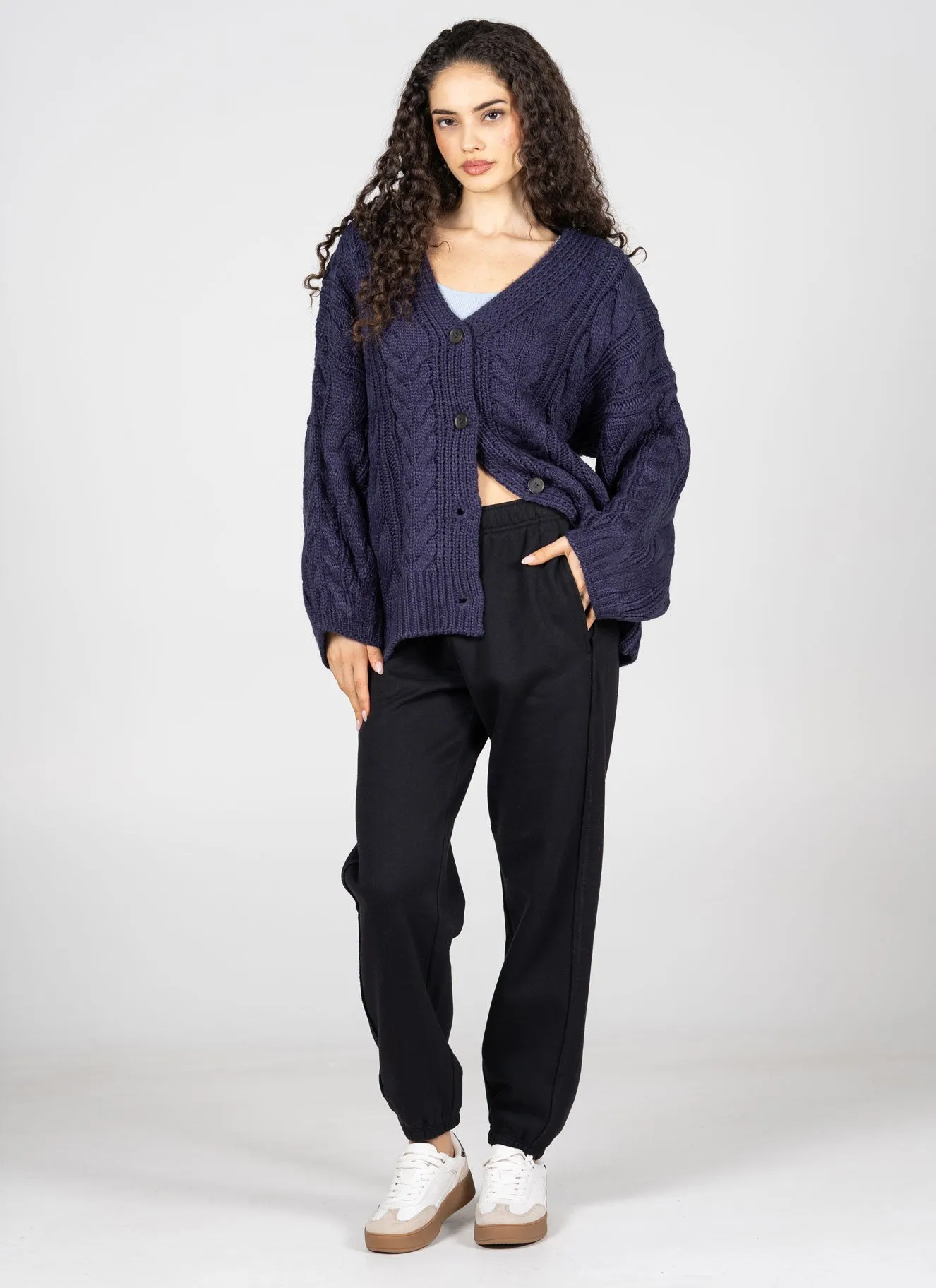 Recycled Poly/Cotton Fleece Jogger Pant sold by C’est Moi