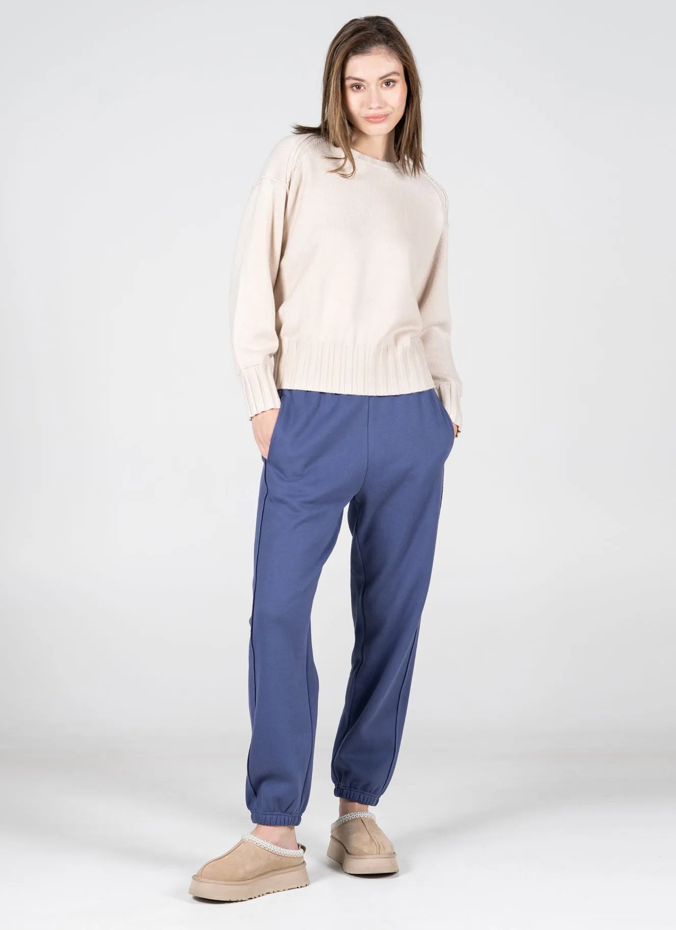 Recycled Poly/Cotton Fleece Jogger Pant sold by C’est Moi product image thumbnail 5