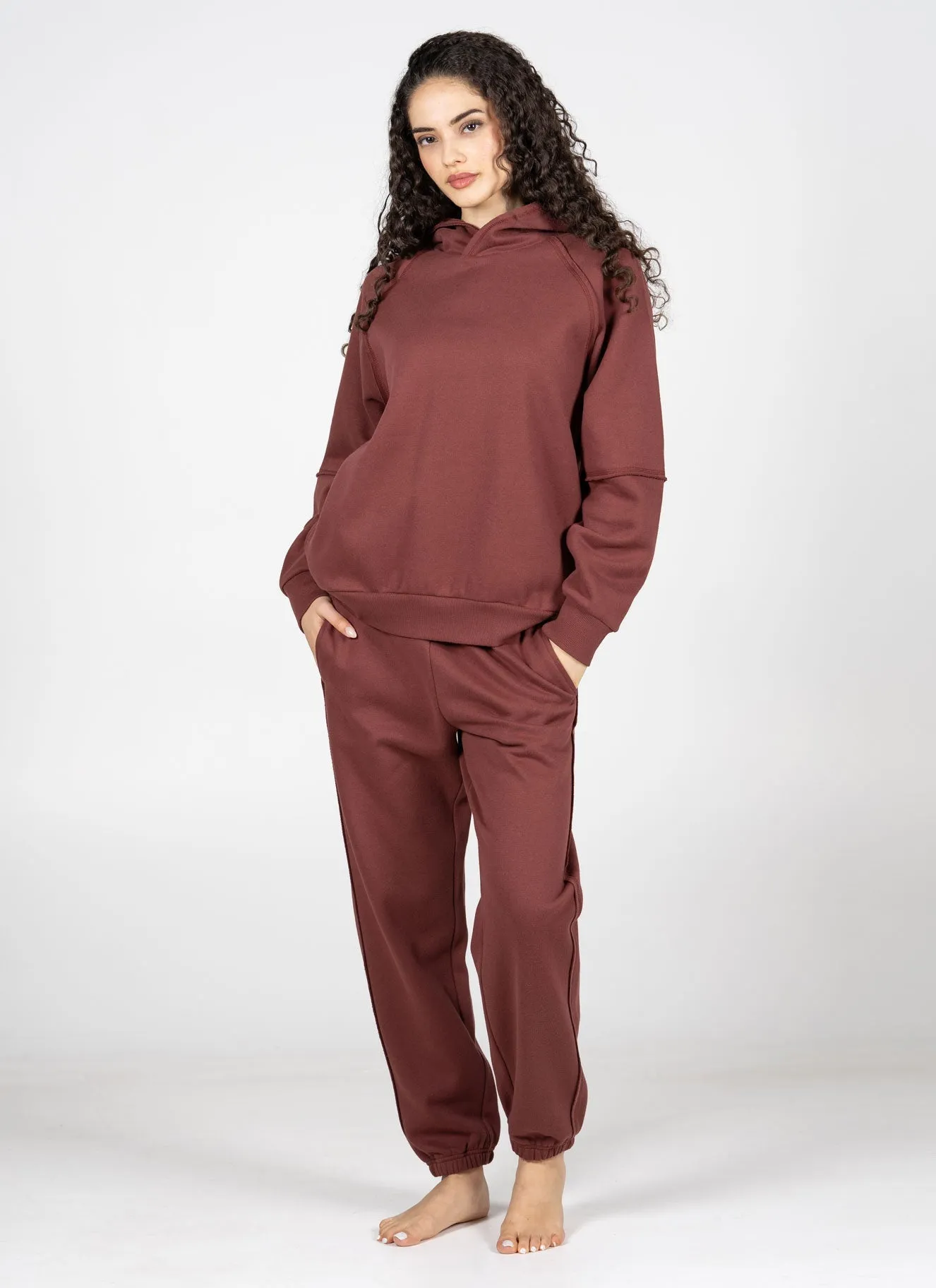 Recycled Poly/Cotton Fleece Jogger Pant sold by C’est Moi product image thumbnail 2