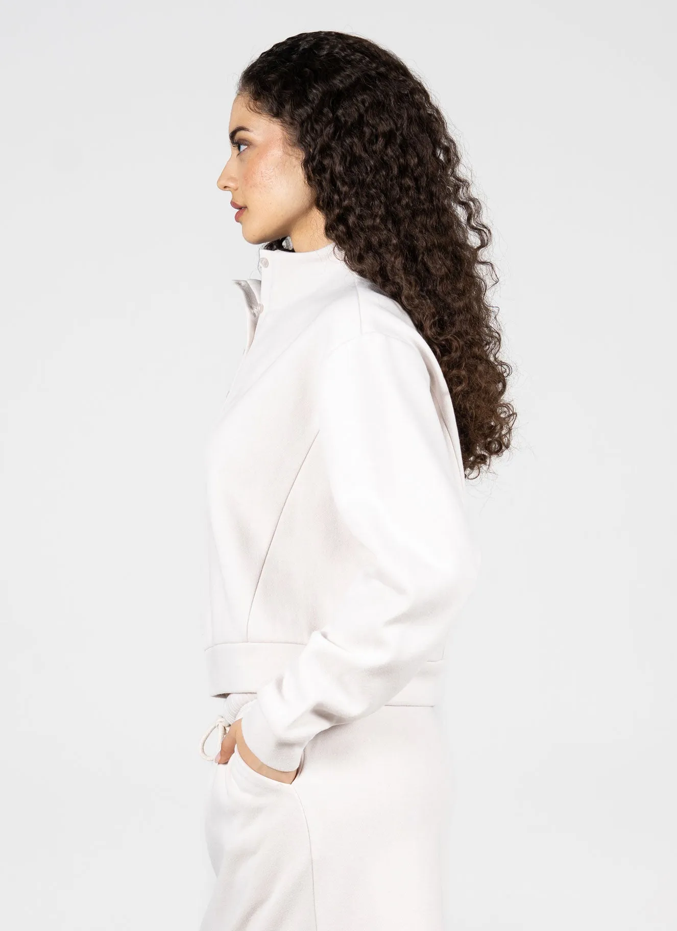 Recycled Poly/Cotton High Neck sold by C’est Moi product image thumbnail 4