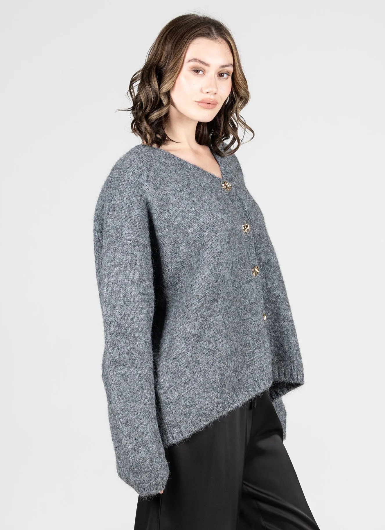 Oversized Sweater Cardigan sold by C’est Moi product image thumbnail 3