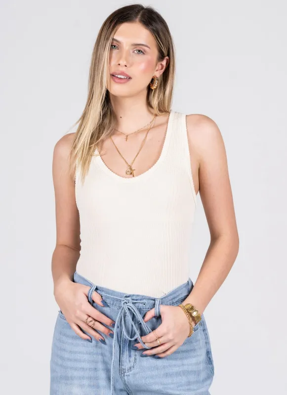 Seamless Textured Tank sold by C’est Moi