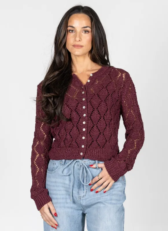 Knit Short Cardigan made by C’est Moi