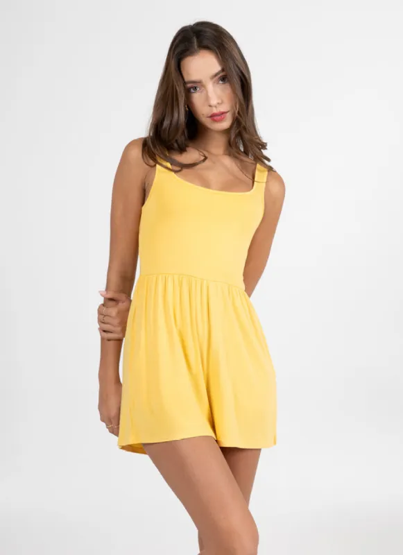 Bamboo C/S Romper sold by C’est Moi