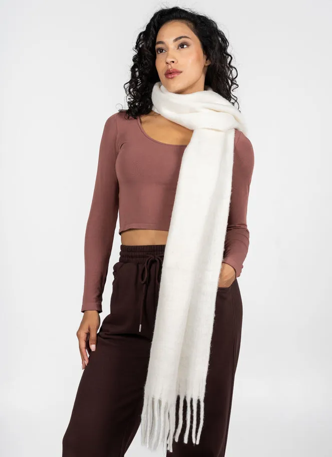 Wool Blend Scarf sold by C’est Moi product image thumbnail 3