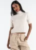 S/S Mock Neck Lightweight Sweater sold by C’est Moi