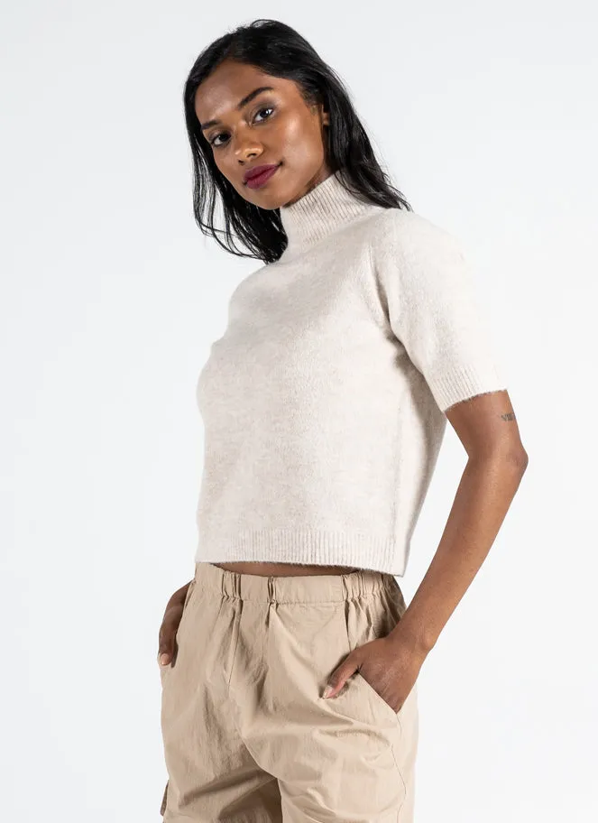 S/S Mock Neck Lightweight Sweater sold by C’est Moi product image thumbnail 4