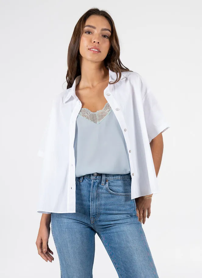 Cotton Blend S/S Shirt sold by C’est Moi