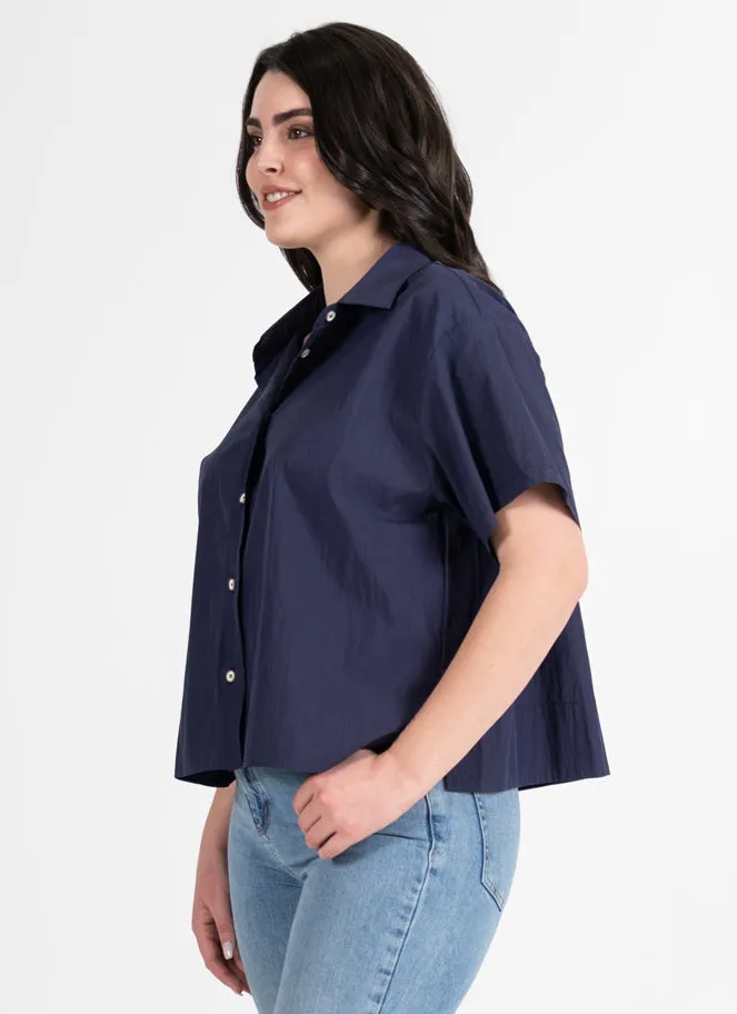 Cotton Blend S/S Shirt sold by C’est Moi product image thumbnail 3