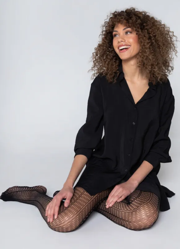 Mesh Striped Tights sold by C’est Moi