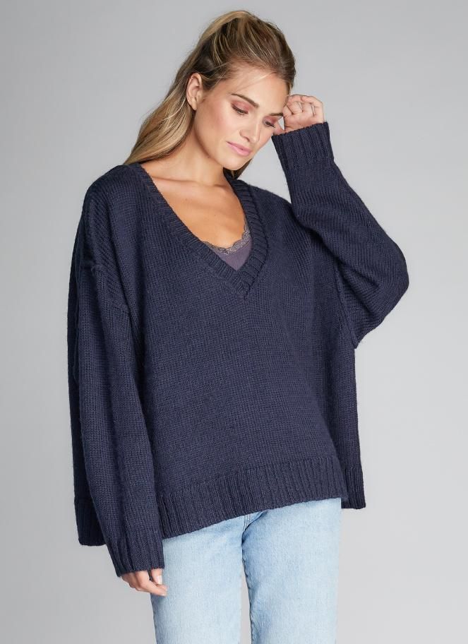 Deep V Sweater sold by C’est Moi product image thumbnail 4