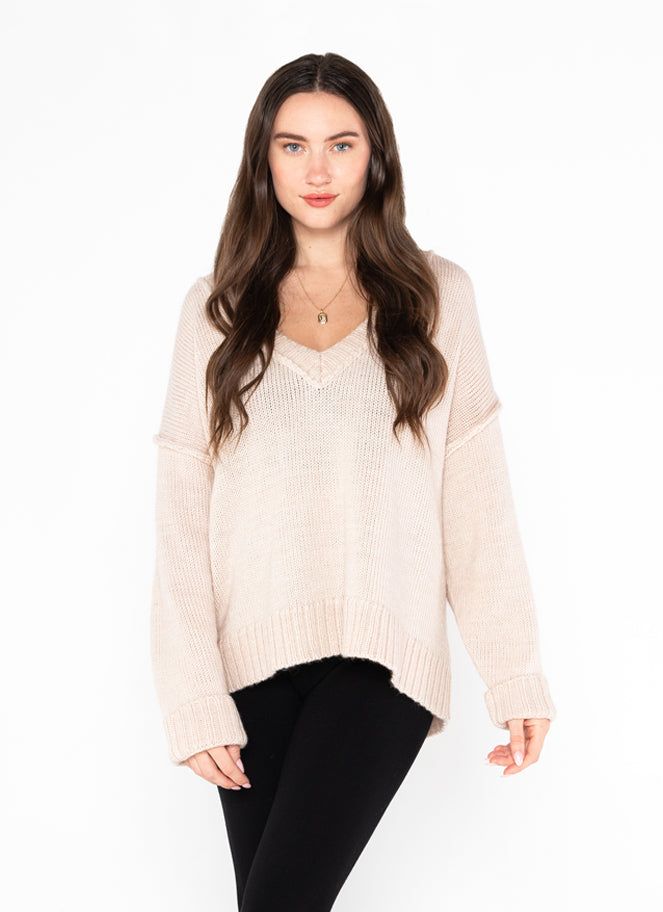 Deep V Sweater sold by C’est Moi product image thumbnail 2