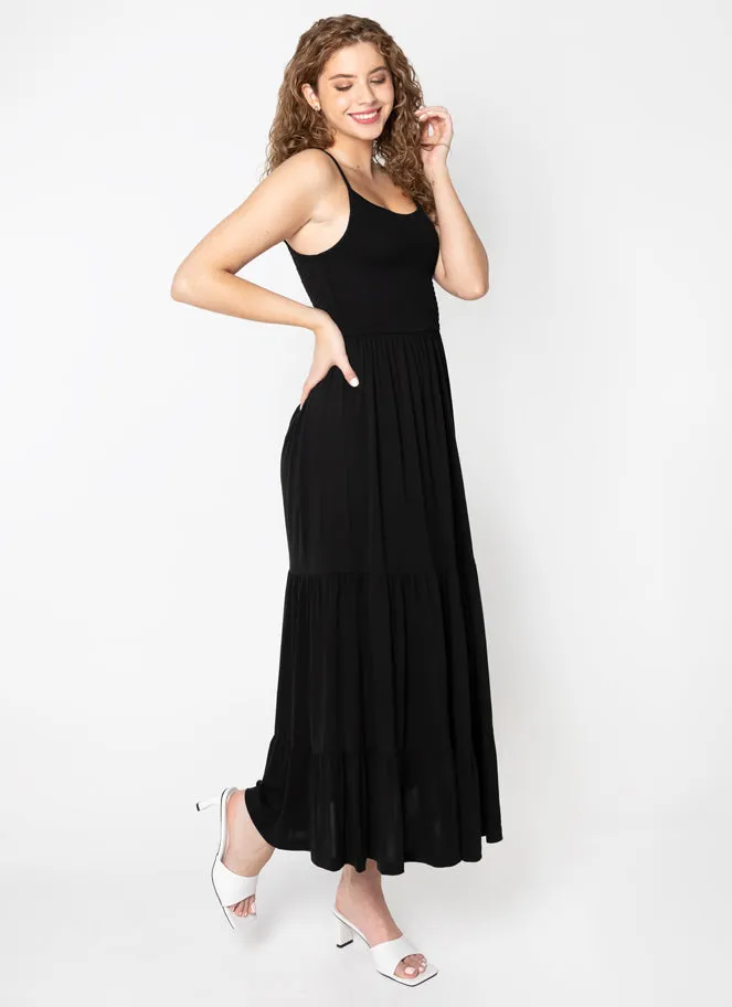 Smocking Tier Maxi Dress sold by C’est Moi product image thumbnail 3