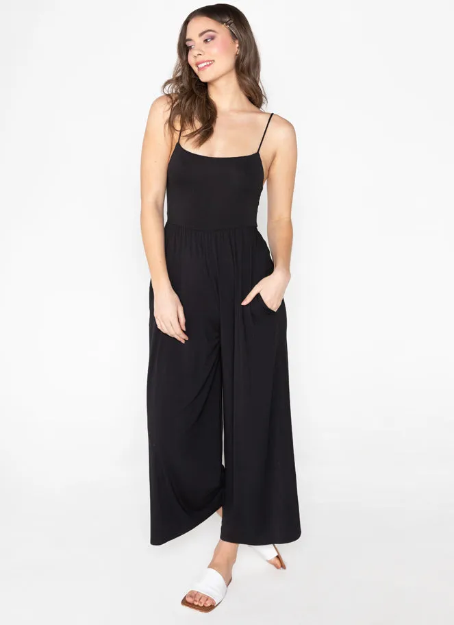 Bamboo C/S Jumpsuit sold by C’est Moi product image thumbnail 3