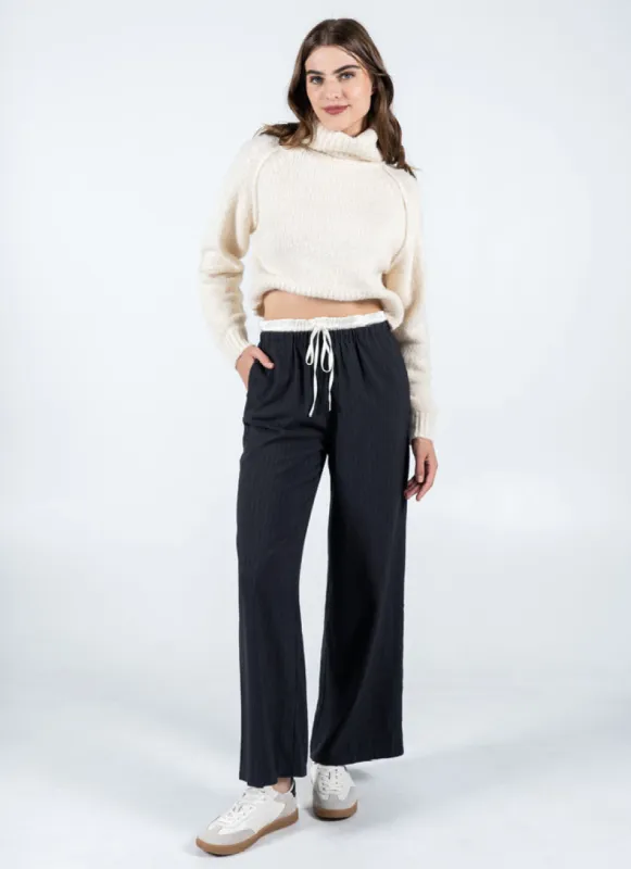 Double Waistband Pinstripe Pant sold by C’est Moi