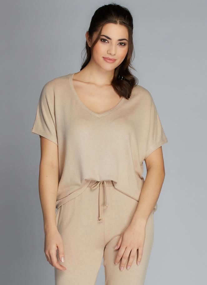 Soft S/S V-Neck sold by C’est Moi product image thumbnail 3