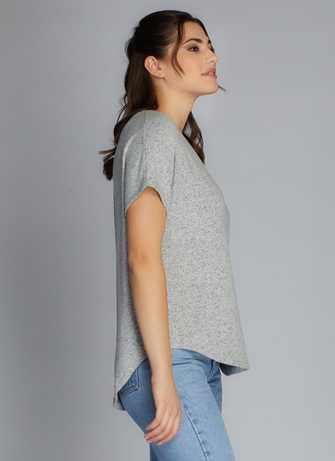 Soft S/S V-Neck sold by C’est Moi product image thumbnail 5