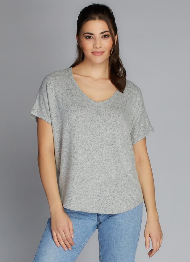 Soft S/S V-Neck sold by C’est Moi product image thumbnail 4