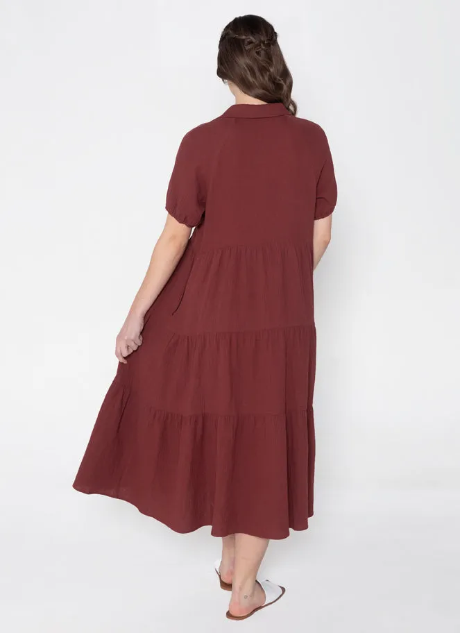 Bohemian Tier Dress sold by C’est Moi product image thumbnail 4