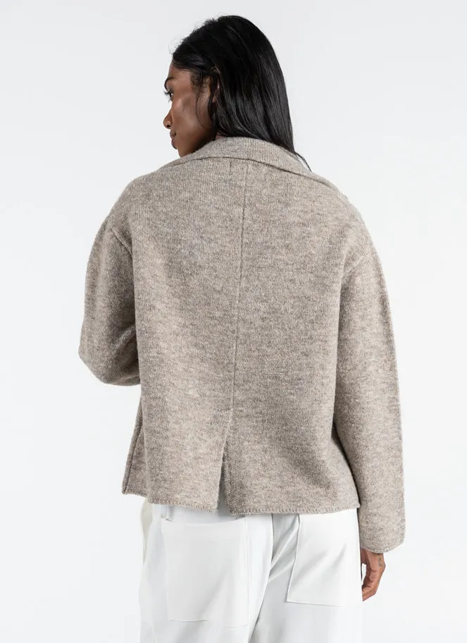 Crop Sweater Blazer sold by C’est Moi product image thumbnail 4