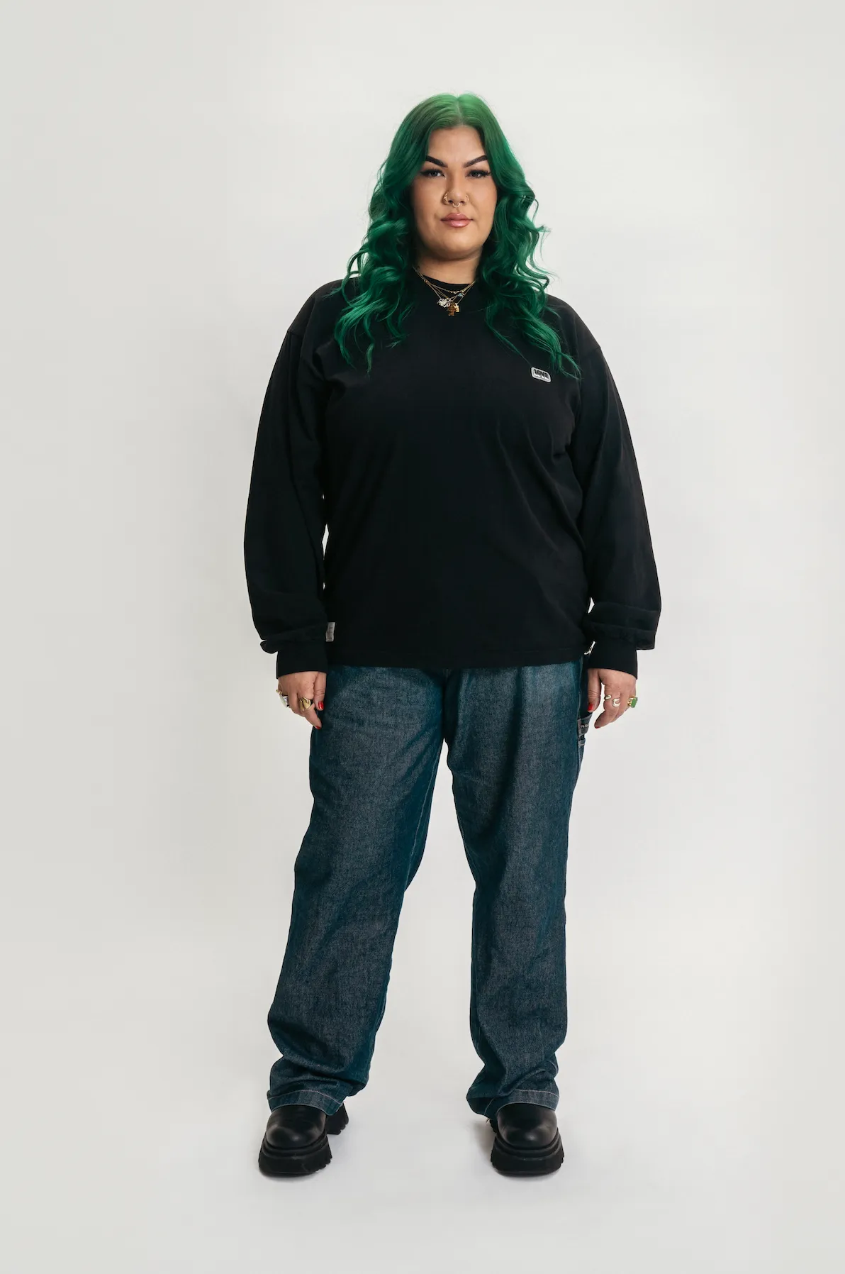 UNIFIED UNIFORMS L/S TEE sold by Kids of Immigrants product image thumbnail 4