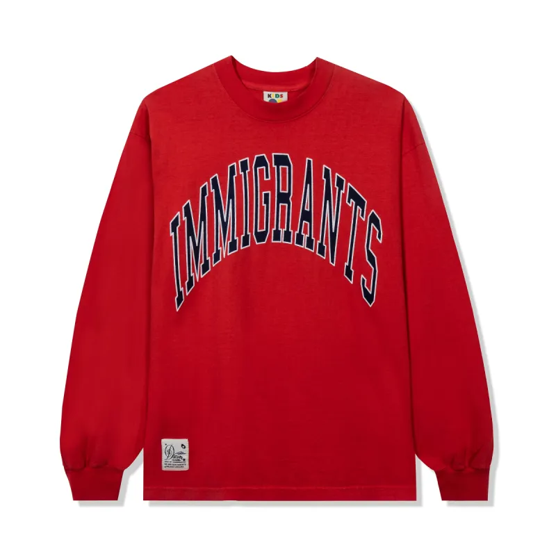 IMMIGRANTS L/S TEE sold by Kids of Immigrants