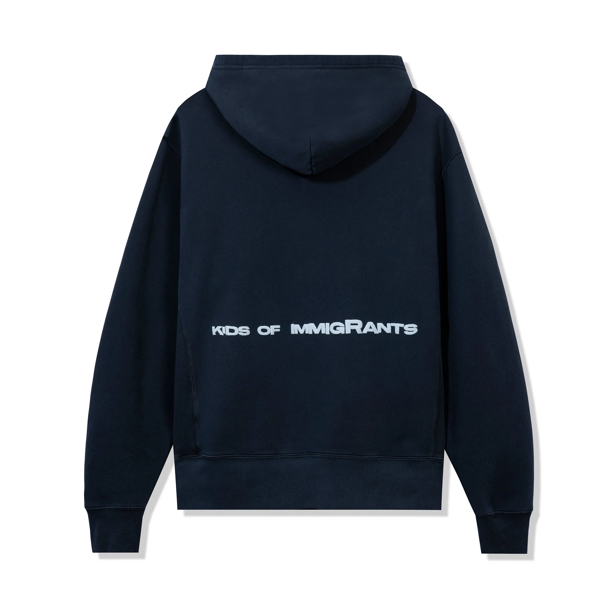 SUPPORT YOUR FRIENDS HOODIE - VINTAGE MIDNIGHT sold by Kids of Immigrants product image thumbnail 5