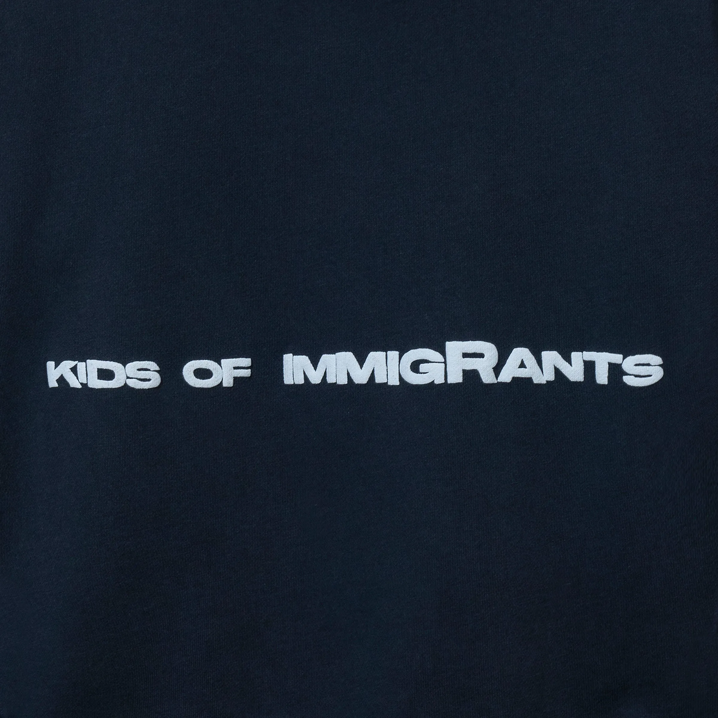 SUPPORT YOUR FRIENDS HOODIE - VINTAGE MIDNIGHT sold by Kids of Immigrants product image thumbnail 4