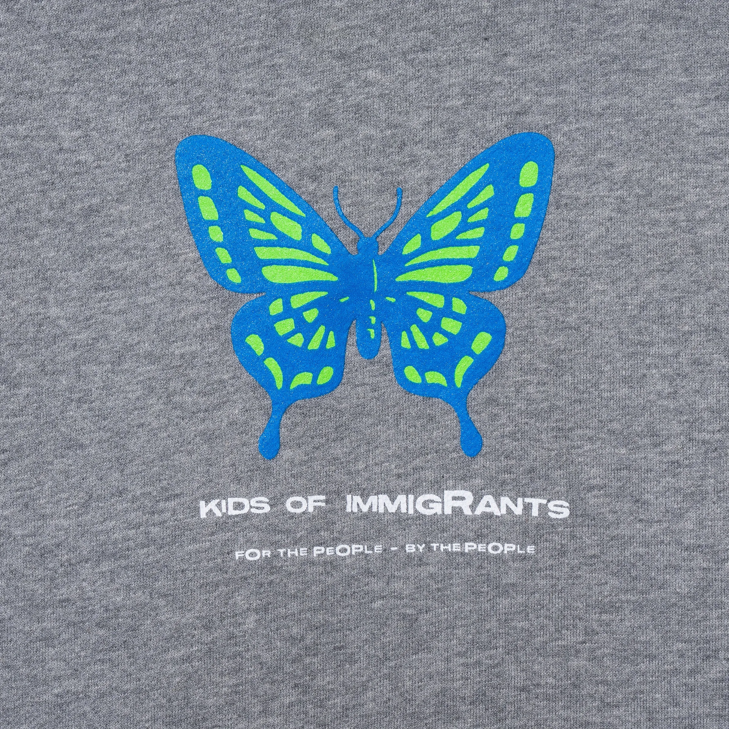 FOR THE PEOPLE BUTTERFLY HOODIE sold by Kids of Immigrants product image thumbnail 4