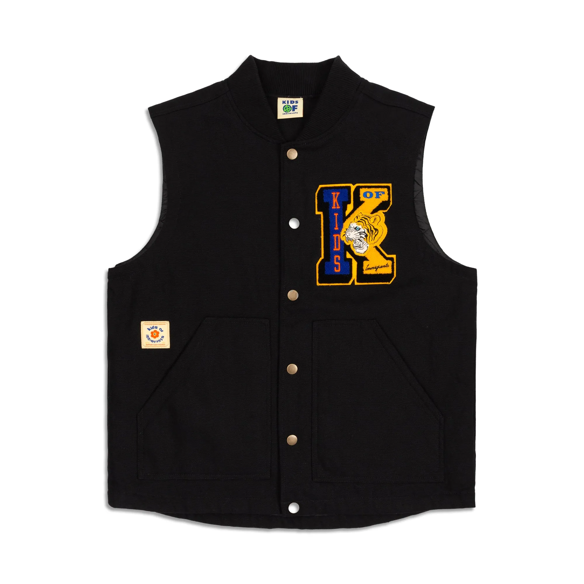 KOI Canvas Work Vest sold by Kids of Immigrants