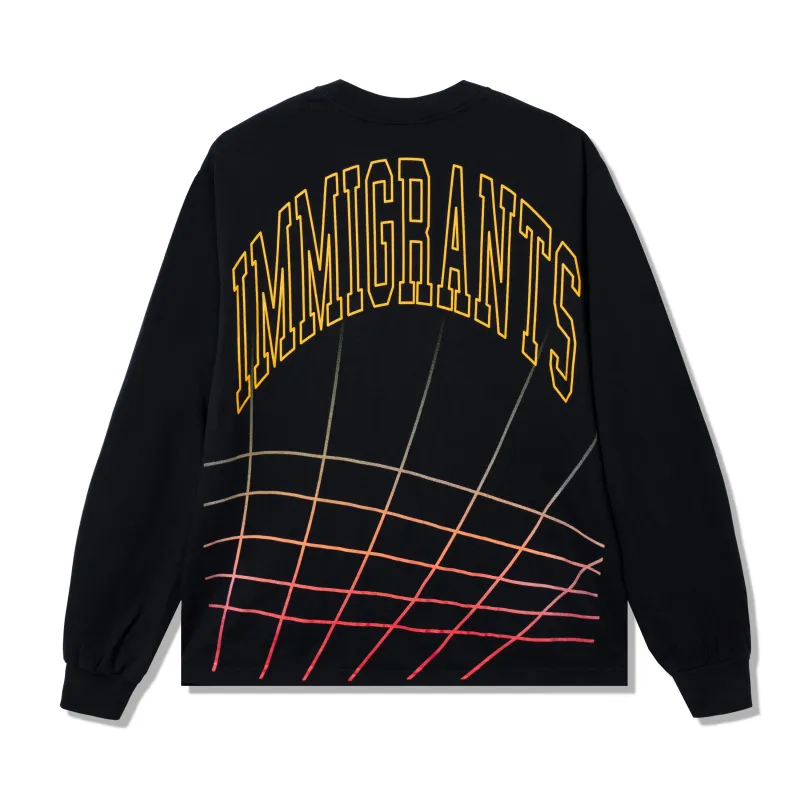 Immigrants Grid L/S Tee sold by Kids of Immigrants
