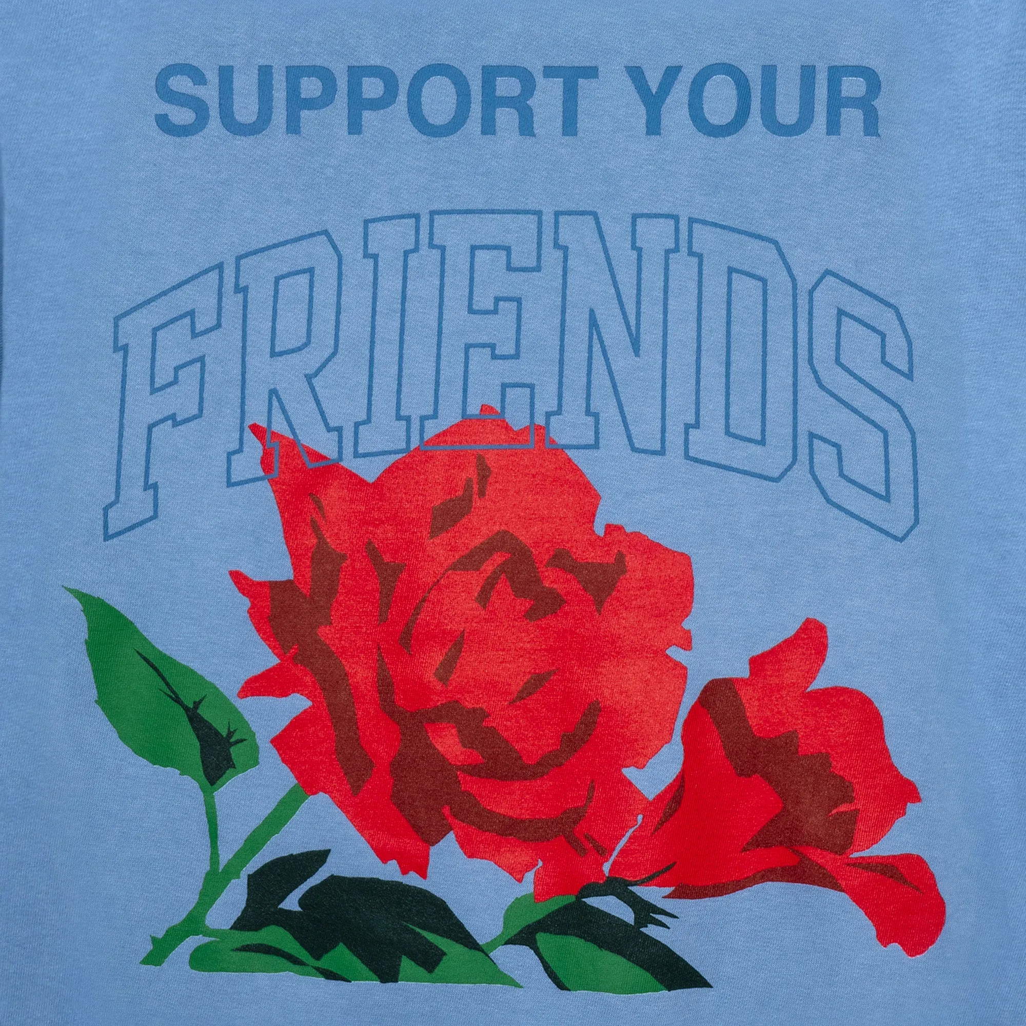 Support Your Friends Floral 2.0 Tee sold by Kids of Immigrants product image thumbnail 4