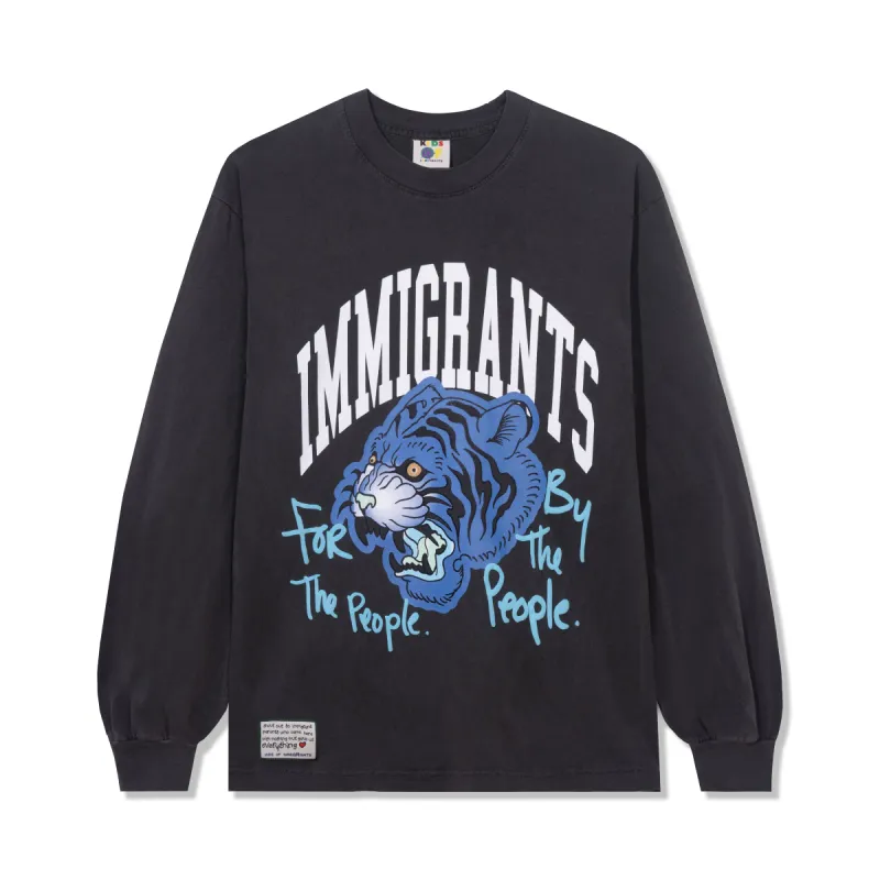 IMMIGRANTS TIGER L/S TEE sold by Kids of Immigrants
