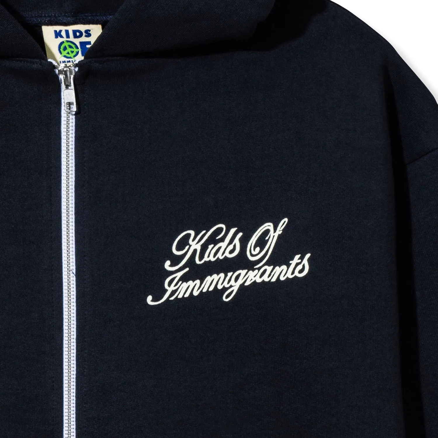 Built To Last Zip Hoodie sold by Kids of Immigrants product image thumbnail 4