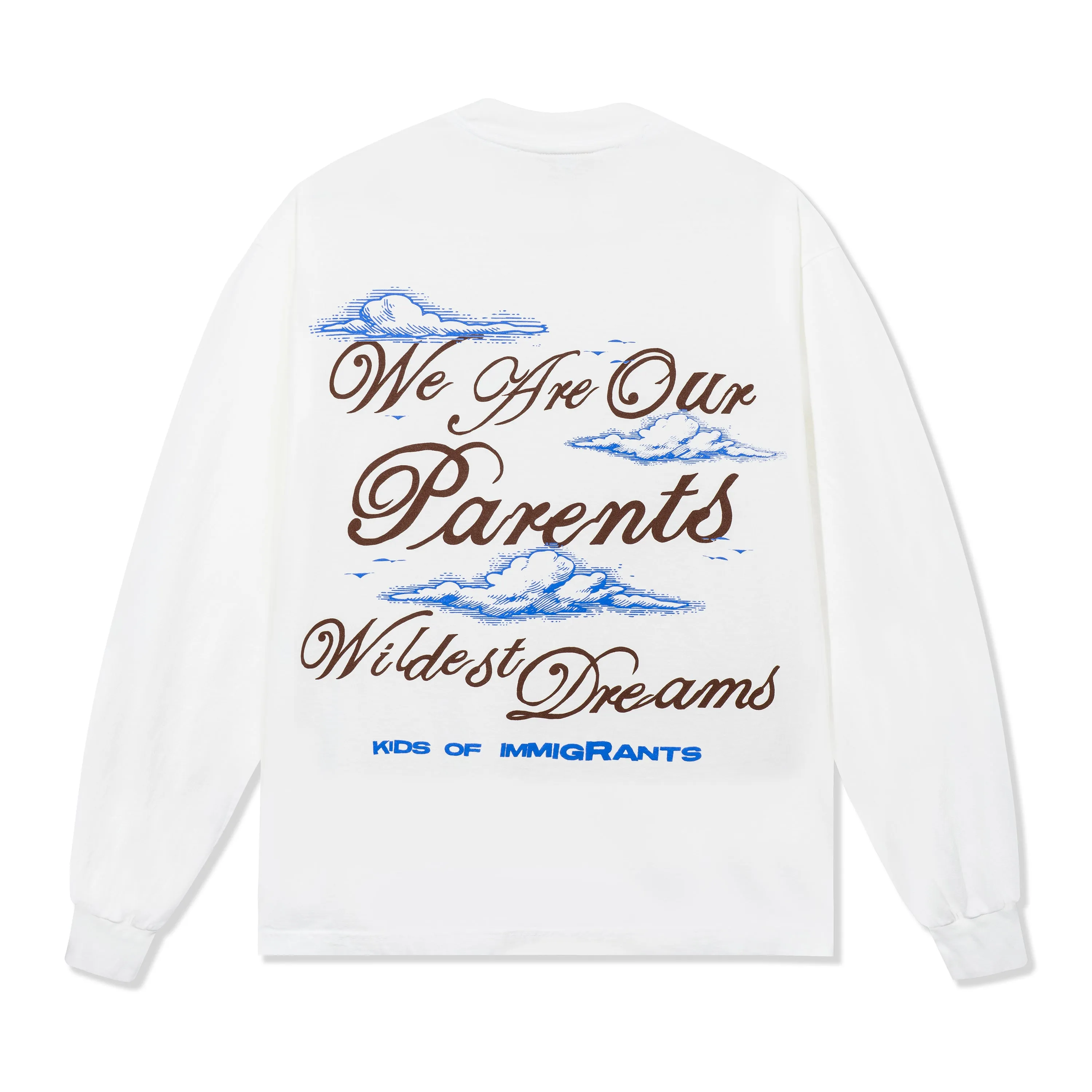 Wildest Dreams Cloud L/S Tee sold by Kids of Immigrants