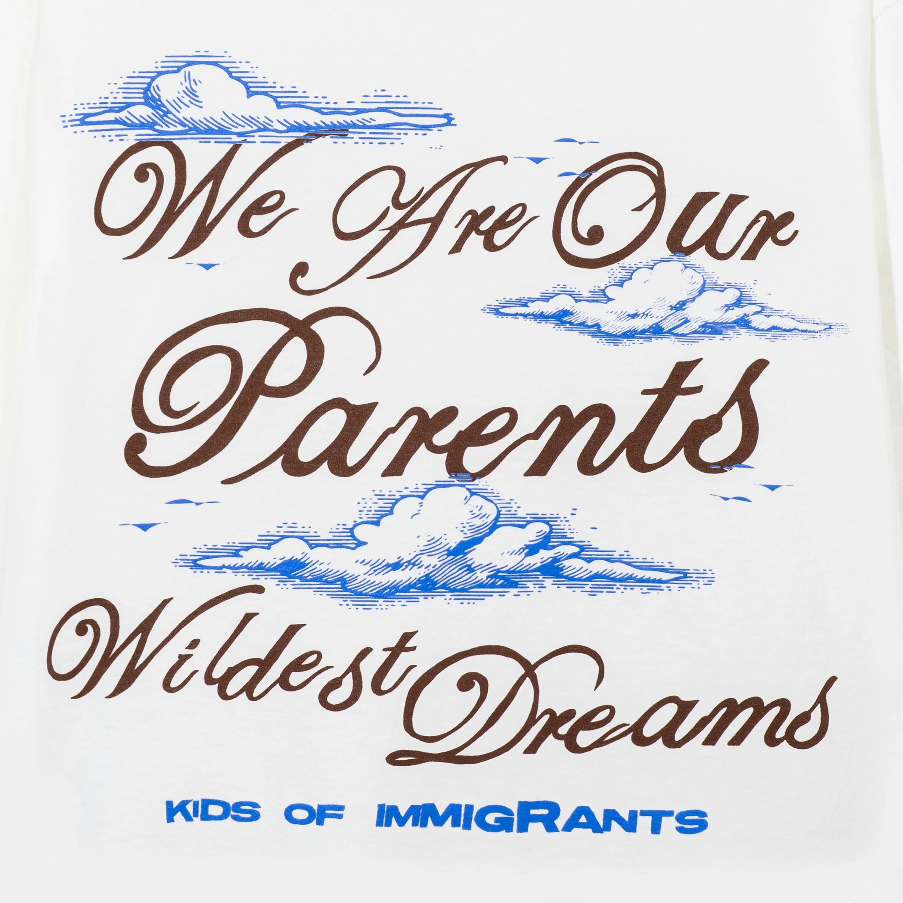 Wildest Dreams Cloud L/S Tee sold by Kids of Immigrants product image thumbnail 4
