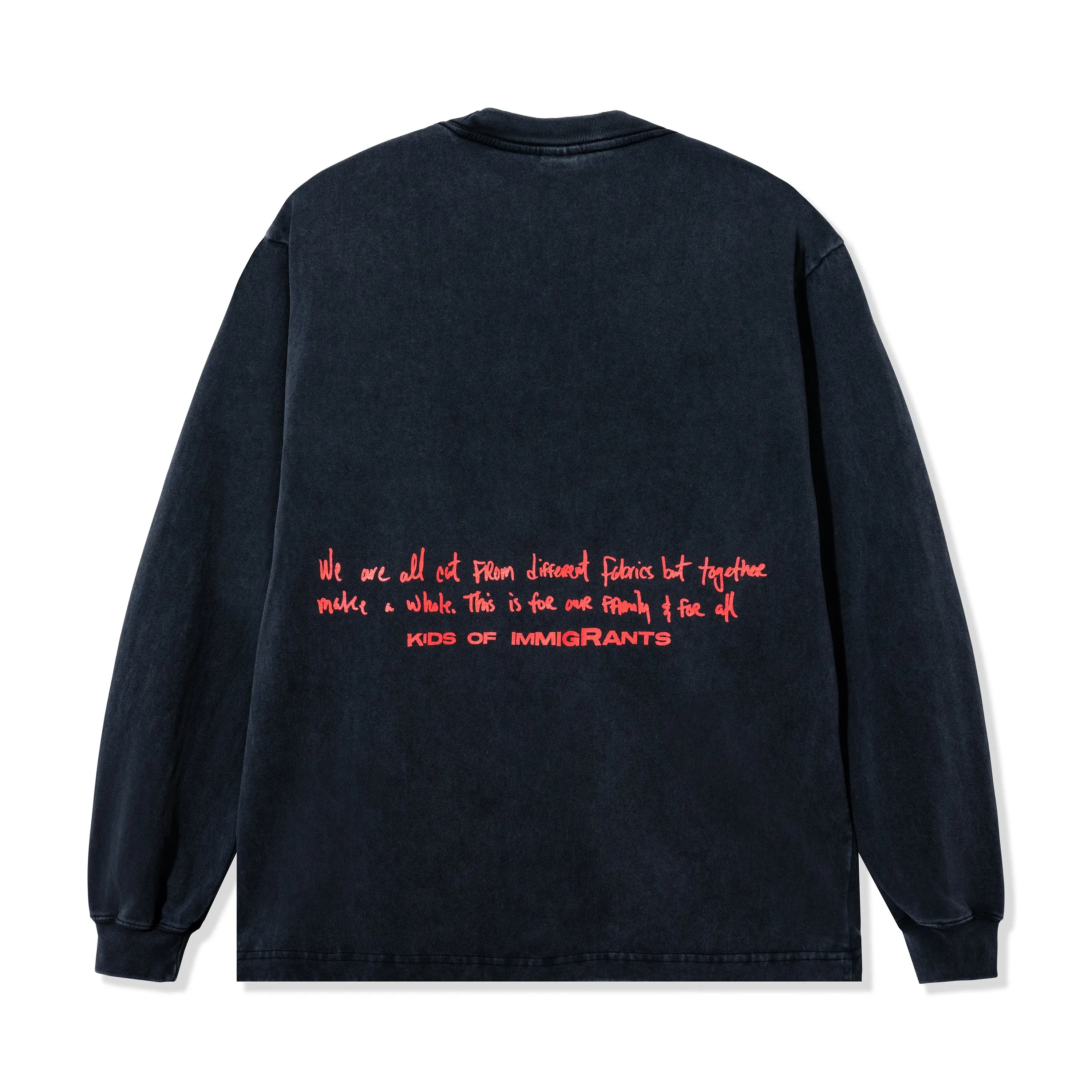 Together We Go Far 2.0 L/S Tee sold by Kids of Immigrants product image thumbnail 2