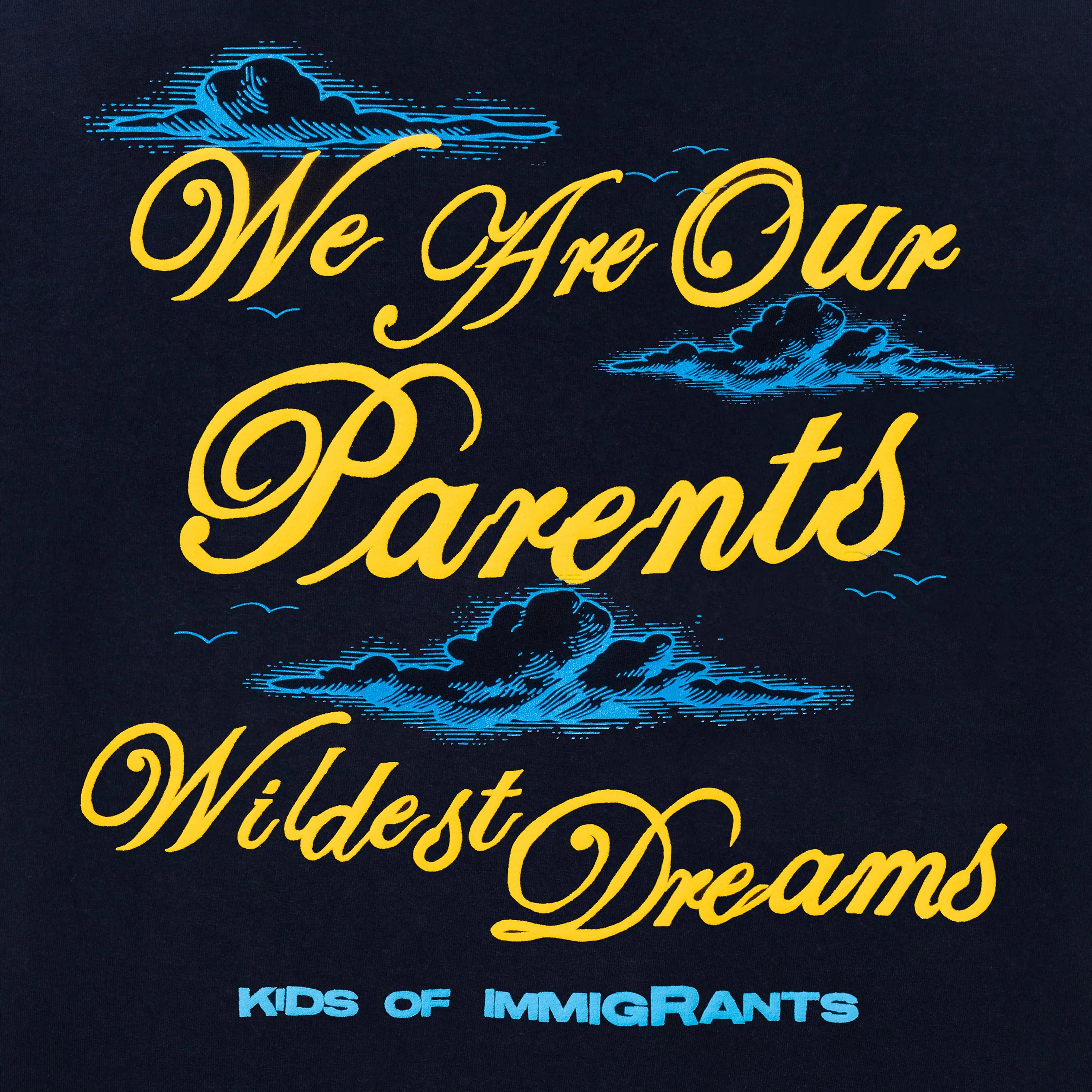 Wildest Dreams Cloud Tee sold by Kids of Immigrants product image thumbnail 3