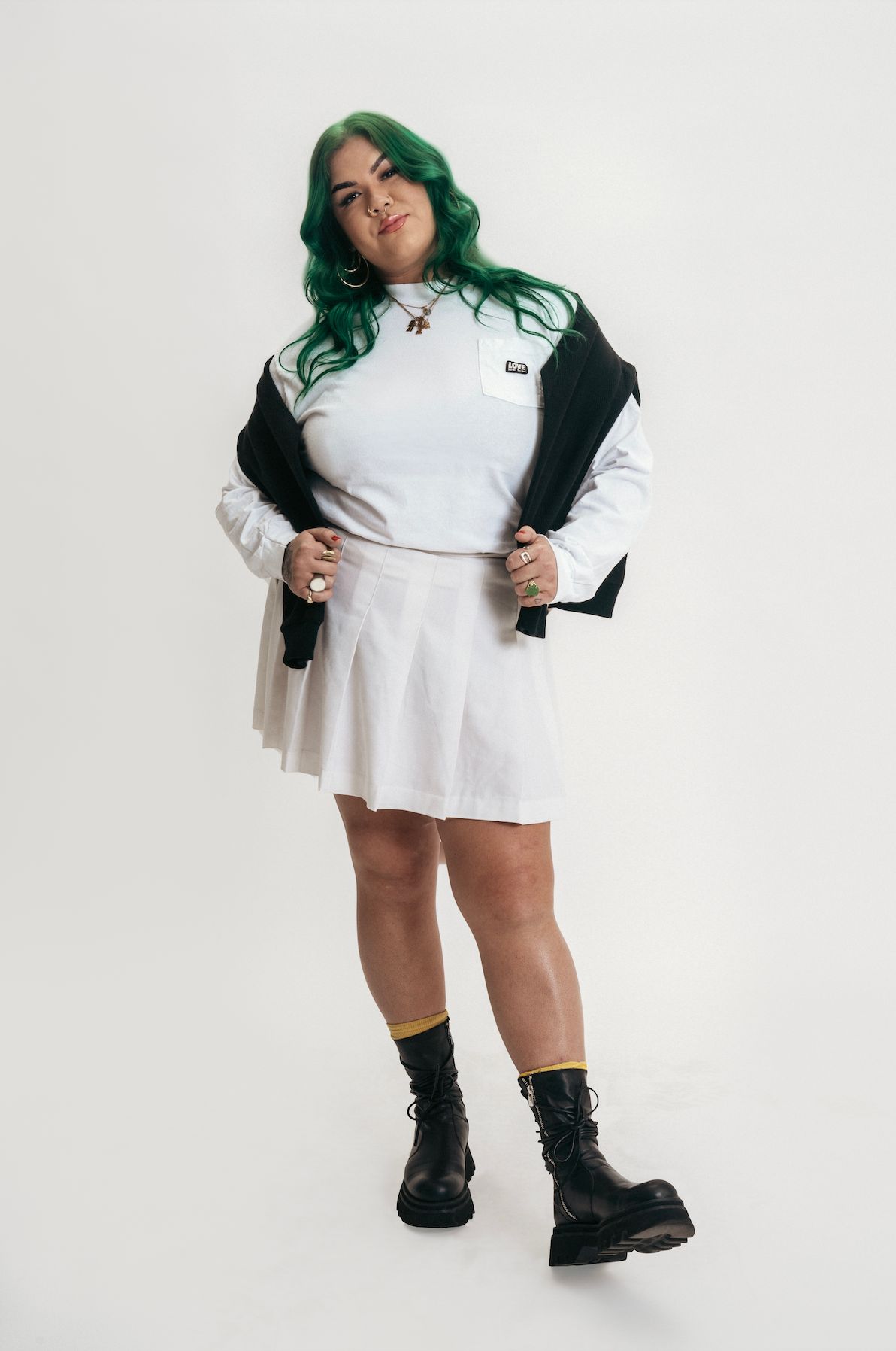 UNIFIED UNIFORMS L/S TEE sold by Kids of Immigrants product image thumbnail 4