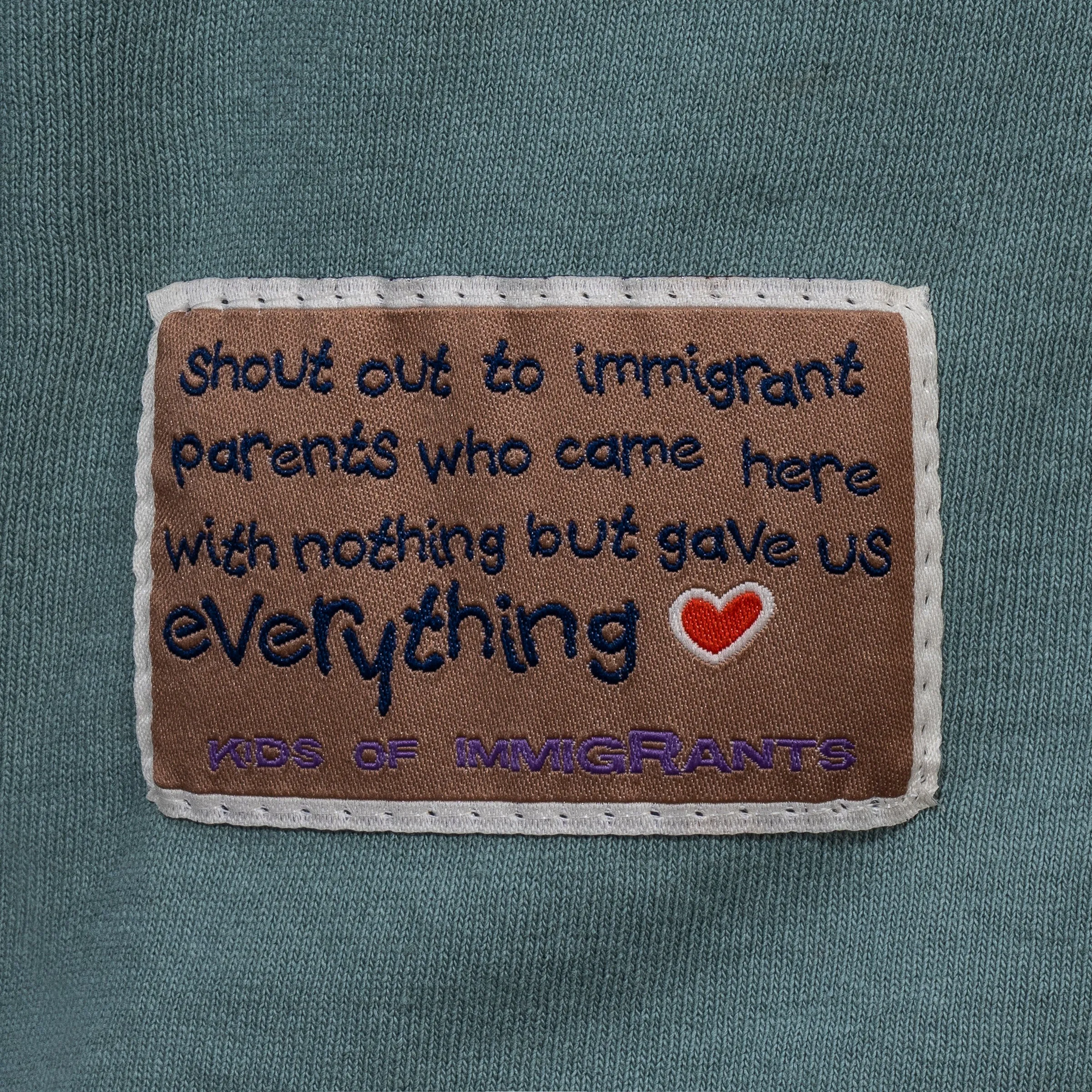 SPREAD LOVE 3.0 L/S TEE sold by Kids of Immigrants product image thumbnail 3