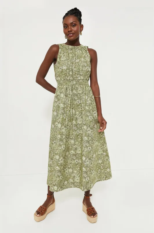 Bergamot Floral Walker Dress sold by Tuckernuck